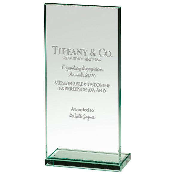 Austin Jade Glass Award (2 Sizes to choose from)