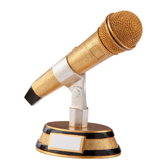 RF1380A 175mm Karaoke King Music Microphone Award