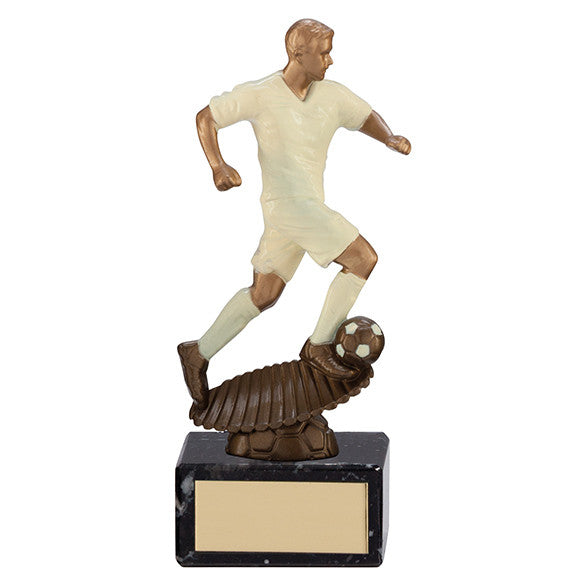 Spirit Storm Football Trophy Cream (4 Sizes to choose from)
