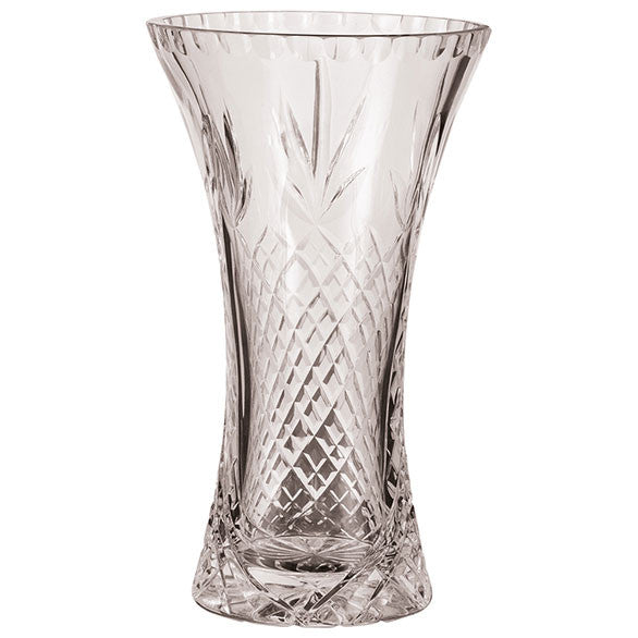CR22027A 230mm Lindisfarne St Theodore Crystal Vase