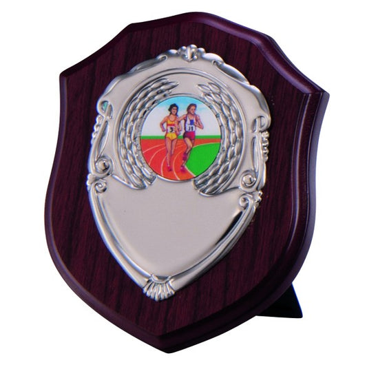 Vanquish Mahogany Shield (4 Sizes to choose from)